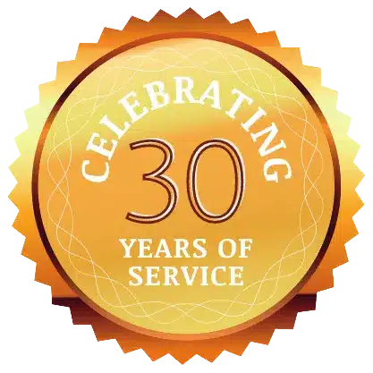 celebrating 30 years of service